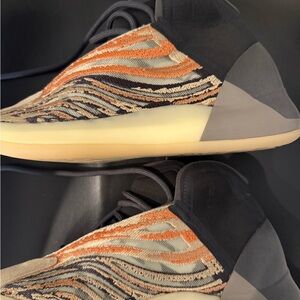 Yeezy Black and Gray Sneakers